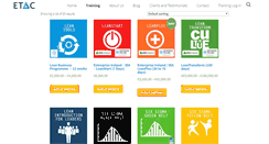 Desktop Screenshot of etacsolutions.com